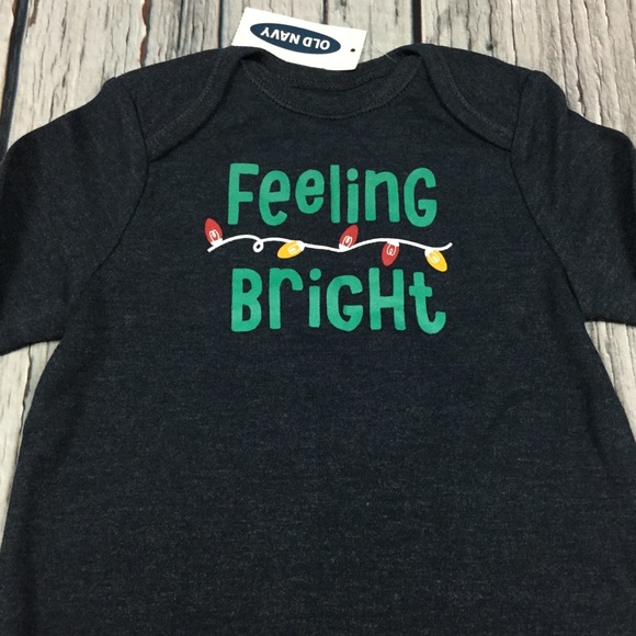 Old Navy 0 3 6 Month Christmas Lights Romper - Picture 2 of 5